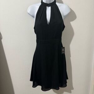 Express black sleeveless dress size 0.  A630